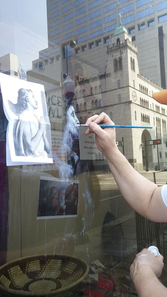 window painting